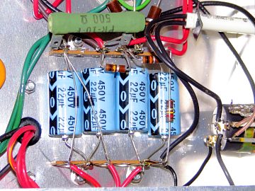 Power supply wiring detail