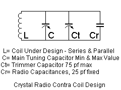 Contra coil circuit elements schematic.