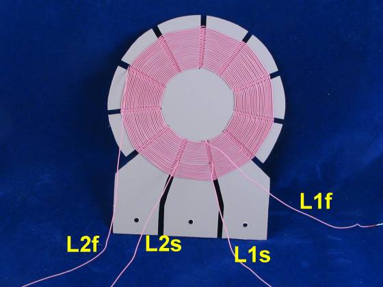 Contra coil wire labeling