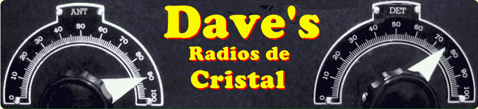 Dave's Homemade Crystal Radios Banner