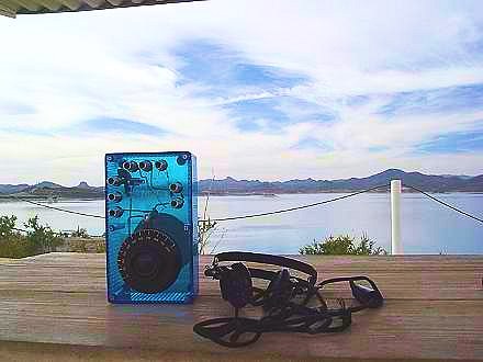 Dave's Crystal Radio In Arizona