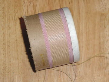 Dave's third crystal set Inside