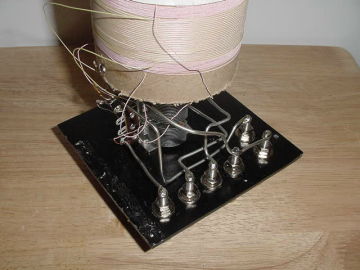 Dave's third crystal set Coil