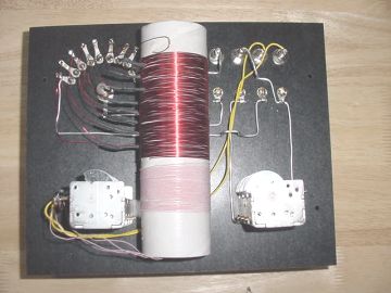 Dave's #6 Crystal Radio Left - Detector Tuning