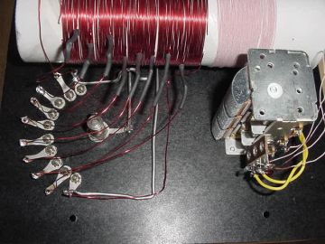 Dave's #6 Crystal Radio Tap switch detail