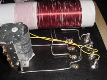 Dave's #6 Crystal Radio Antenna coupling variable capacitor