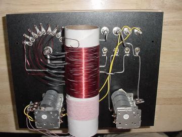 Dave's #6 Crystal Radio Right - Antenna Tuning