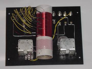 Dave Schmarder's #7 Crystal Set Inside view