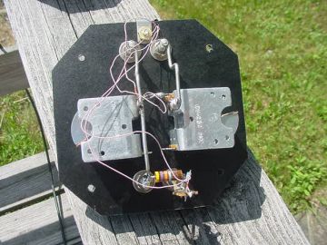 Dave's #8 Crystal Set Inside view