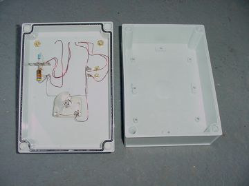 Shortwave Crystal Radio Inside View