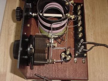 Dave Schmarder's #11 Crystal Radio Back View