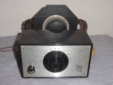 Dave's Reproduction Miller Crystal Radio, Back view