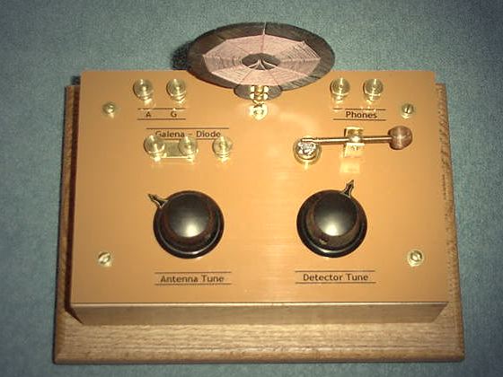 Dave's 17th crystal set