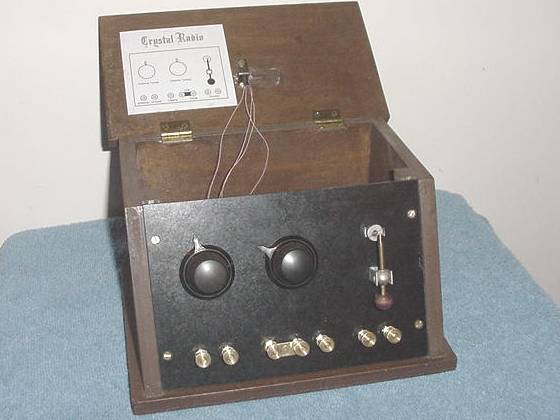 Dave's 18th crystal set