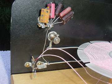 Crystal Radio Coil Taps and switch