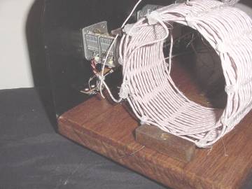 Crystal Radio Detector coil with tap on top