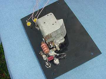 Dave's Loop Crystal Radio, Inside