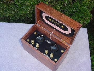 Open view Crystal Radio