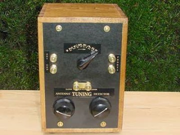 Dave's #33 Crystal Radio Outside