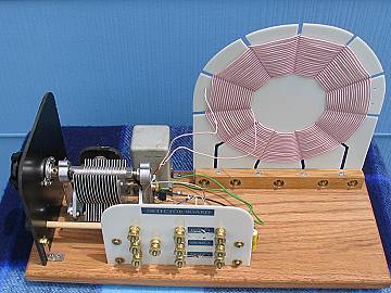 Crystal Radio #35 Behind the panel look