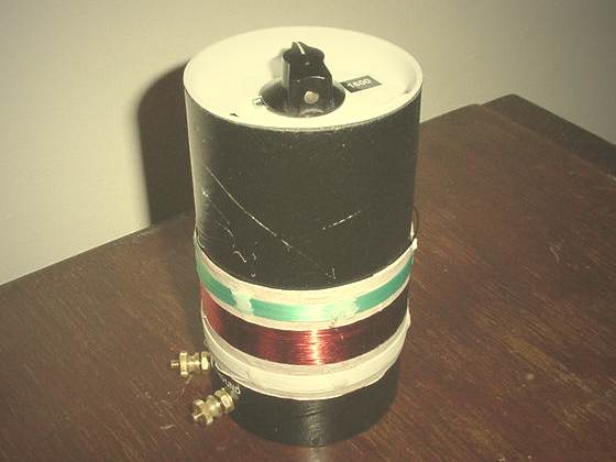 Dave's Mailing Tube Crystal Radio