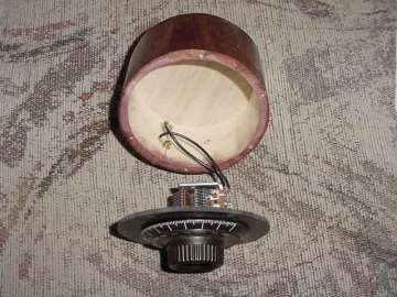 Crystal Set #39 Capacitor Box Inside View