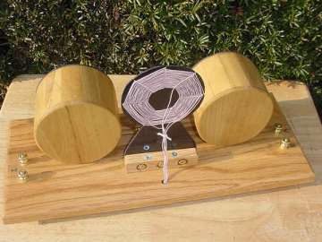 Dave's Homemade Radio Back View