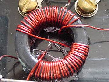 Antena coil F82-61, 50t, tapped at 43t