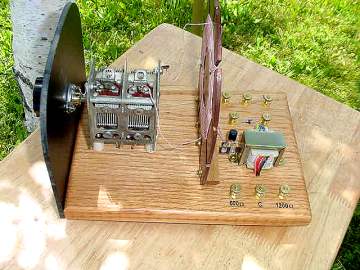 Crystal Radio Top View
