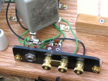 Headphone Jack and Output Terminals