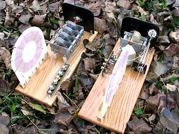 DX Crystal Set, Rear View