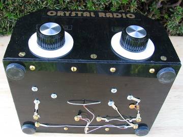 Crystal Radio 51, Bottom View