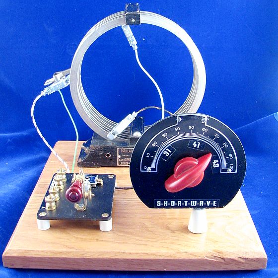 Dave Schmarder's Homemade Crystal Set With Galena Detector