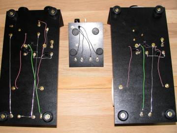 Dave's Homemade Crystal Radio #60 bottom wiring