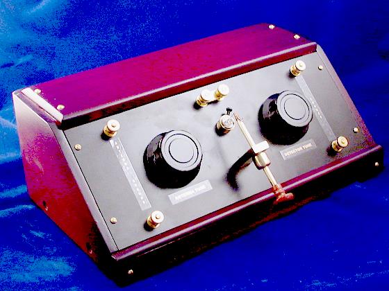 Front view, crystal radio 61