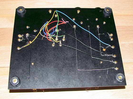 Dave's #62 Dual Litz Honeycomb Coils Crystal Radio Chassis Wiring