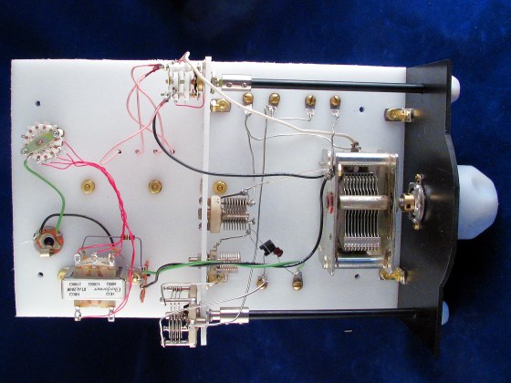 Crystal Radio #66 Radio Detector Unit, bottom view.