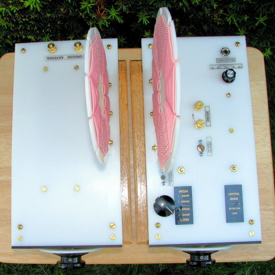 Dave Schmarder's DX Crystal Set, Top View