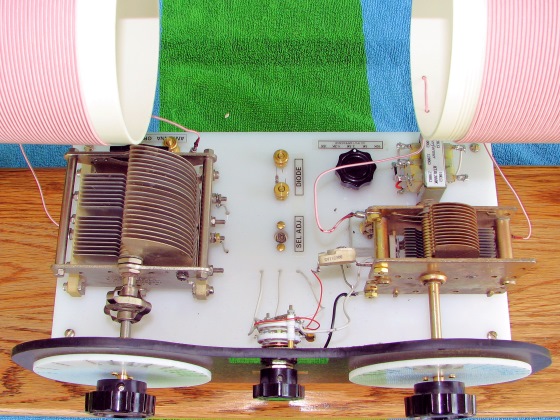 Dave's Homemade Crystal Radio #70, Top View