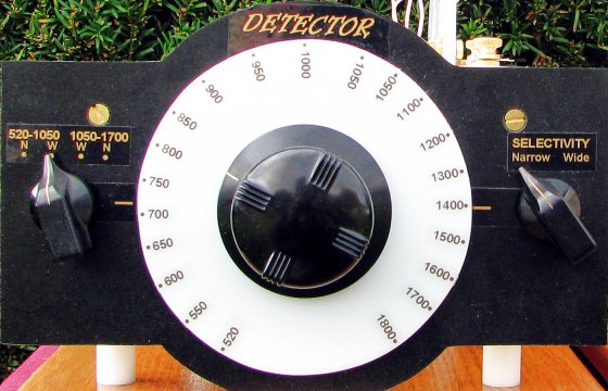 Dave's #71 Crystal Radio, Dial View Detector