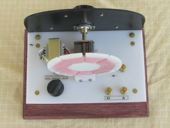 Dave's Easy Tuner Crystal Radio Top View