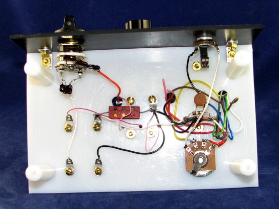 Dave's Easy Tuner Crystal Radio Bottom View