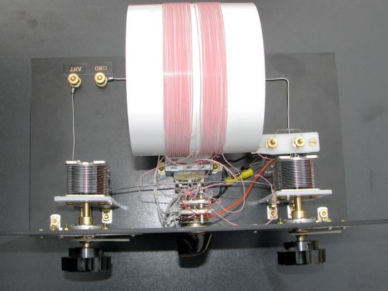 Dave's Crystal Radio #74, Top View