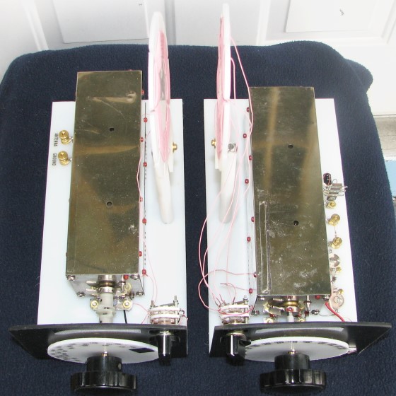 Dave's Homemade Radios, Crystal Set #75 - Top View