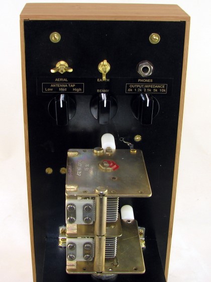 Dave Schmarder's Crystal Radio #76, top view.