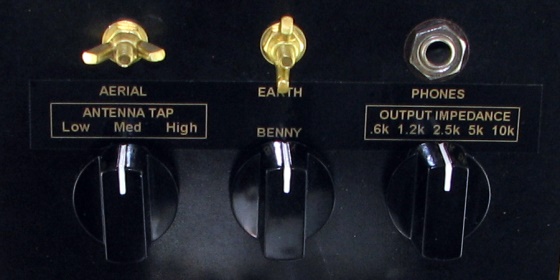 Dave Schmarder's Crystal Radio #76, top view.