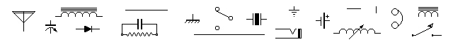 Radio Schematic Symbols