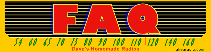 Dave's Homemade Radios