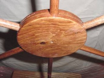 Six Spoke Loop Antenna Hub