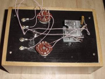 Inside view of the Spartan Loop Tuning Box